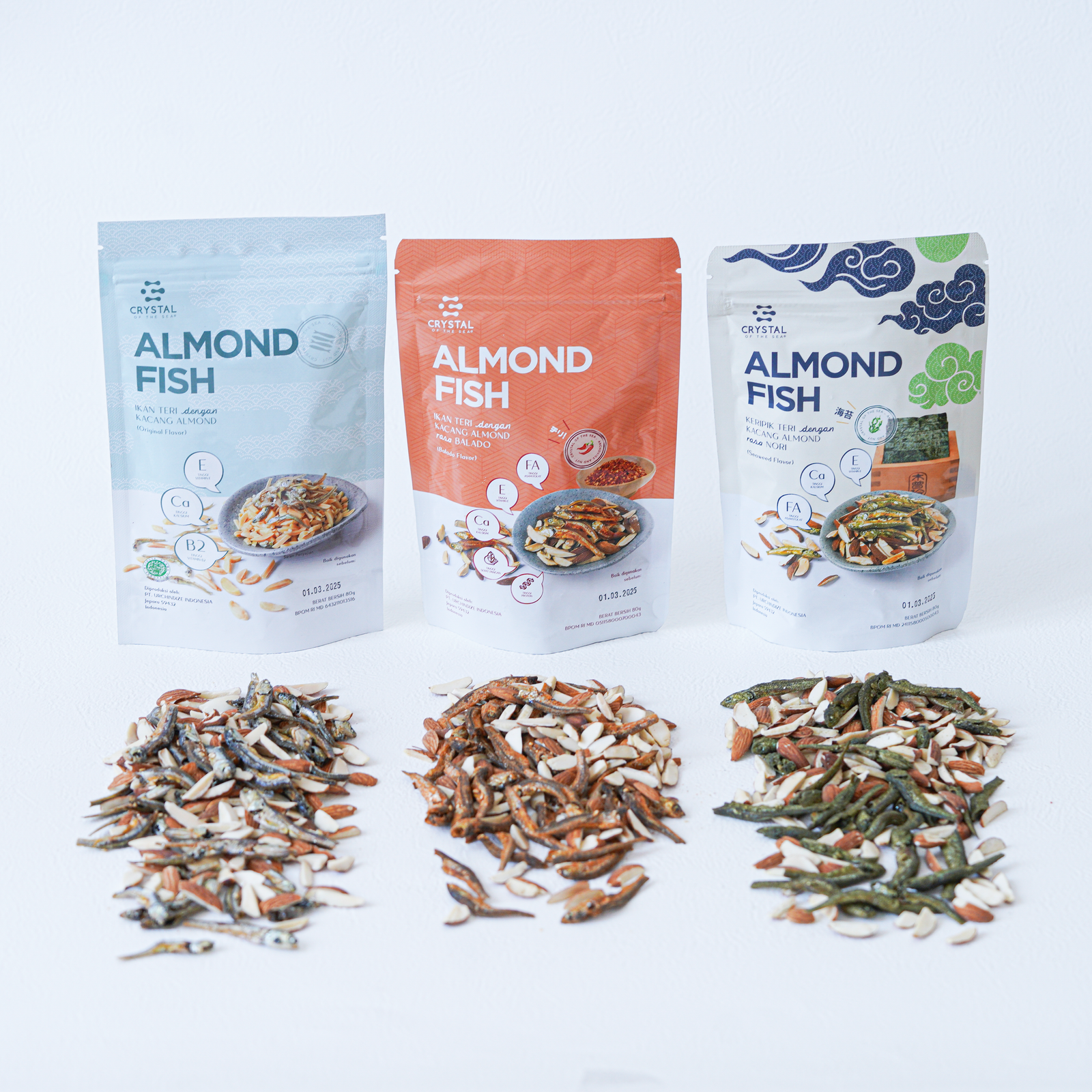 Almond Fish Snack